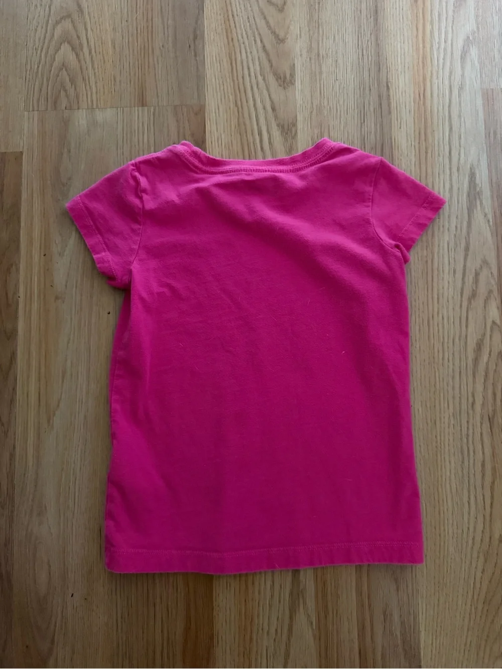 Nike Girls' Pink Logo Tee size 6